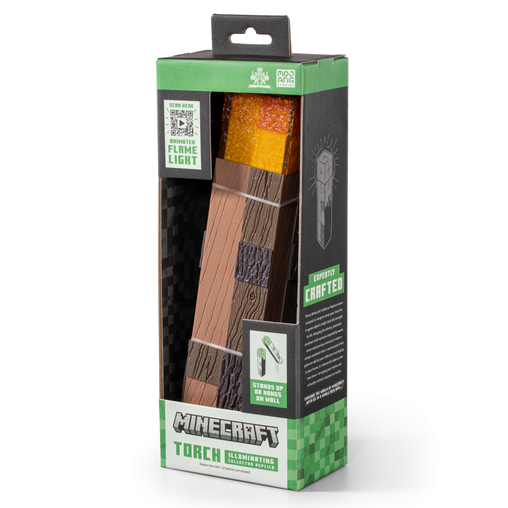 The Noble Collection: Minecraft Illumintaing Torch Replica - Image 2