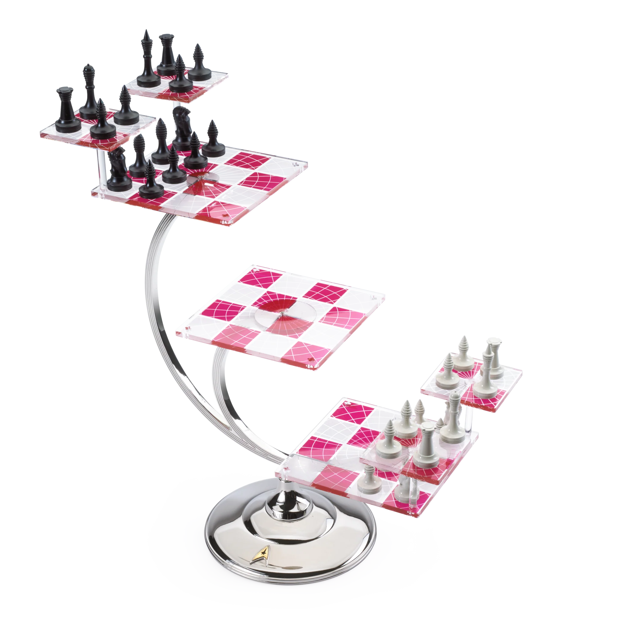 The Noble Collection - Star Trek: Tri-Dimensional Chess Set