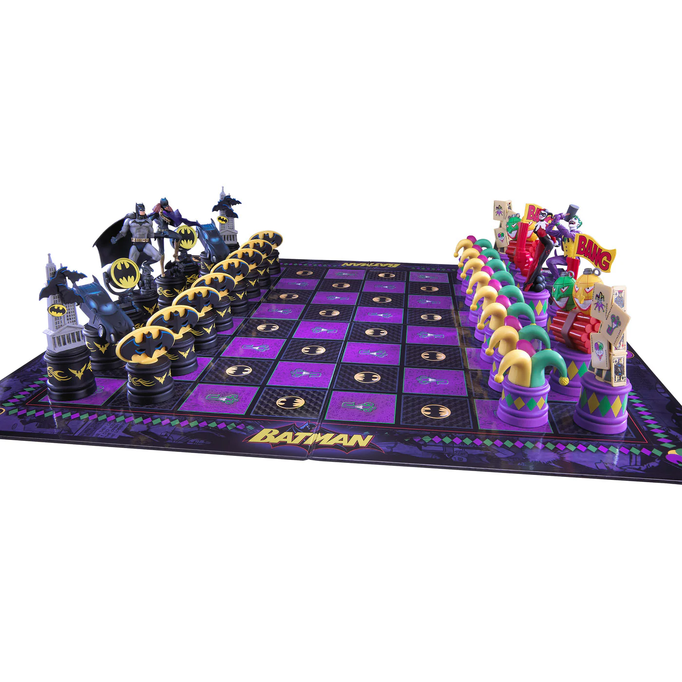 The Noble Collection - The Batman: (The Batman vs The Joker) Chess Set - Image 5