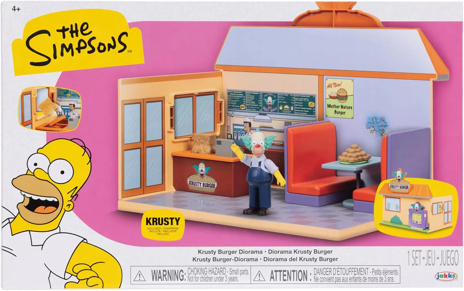 The Simpsons: Krusty Burger Playset - Image 2