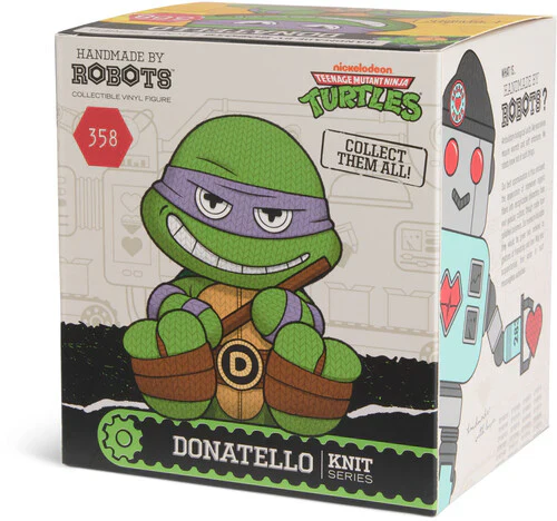 TMNT Donatello 358 Vinyl Figure from Handmade By Robots - Image 2