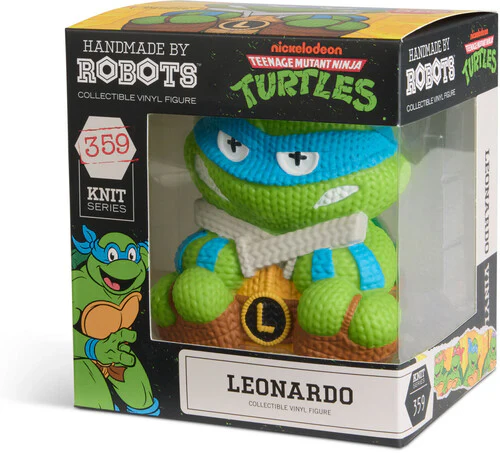 TMNT Leonardo 359 Vinyl Figure from Handmade By Robots - Image 2