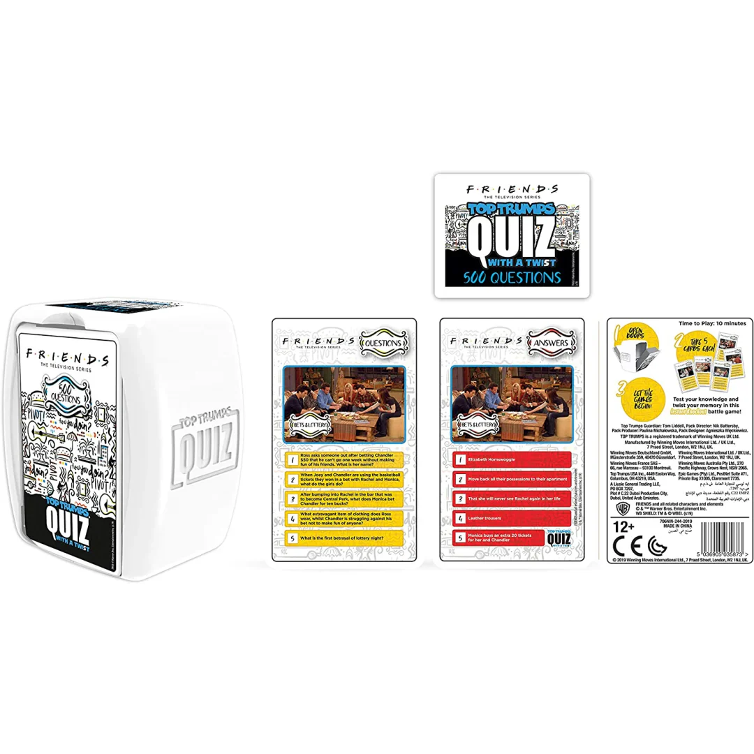 Top Trumps Friends Quiz - Image 2