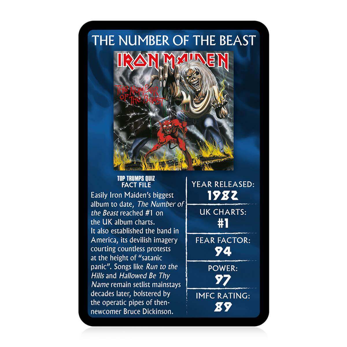 Top Trumps Iron Maiden Card Game - Image 6