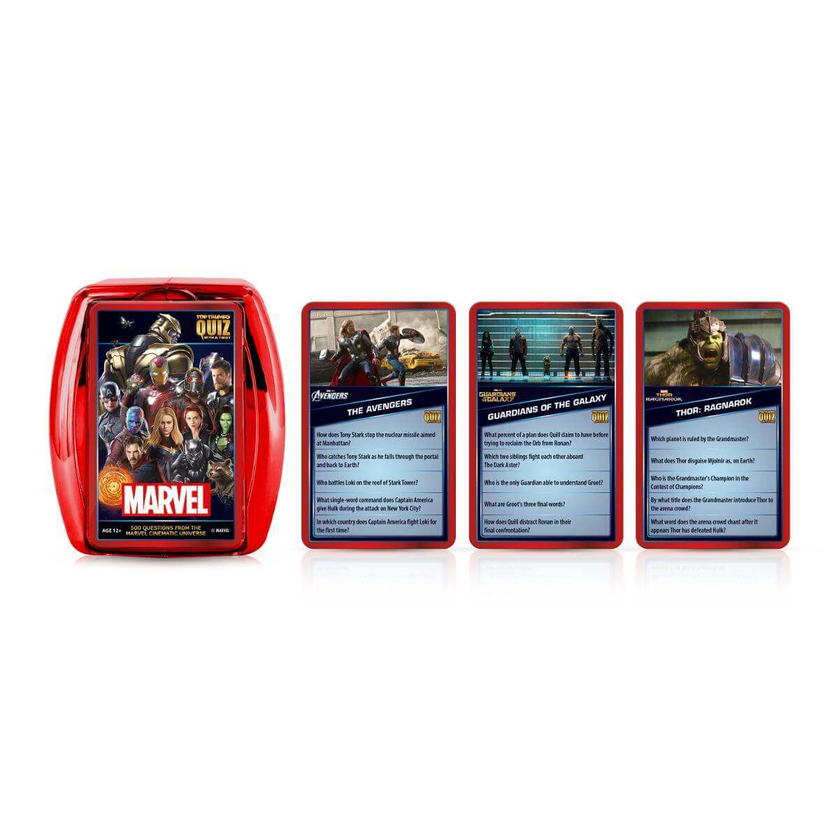 Top Trumps Marvel Cinematic Universe Quiz Game - Image 2