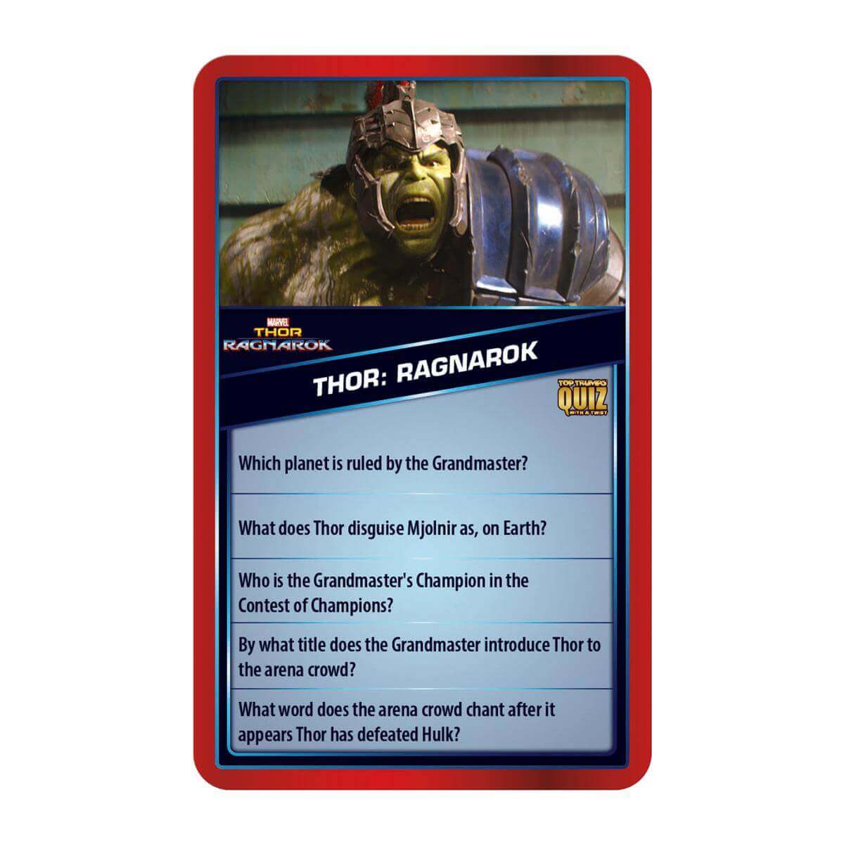 Top Trumps Marvel Cinematic Universe Quiz Game - Image 4