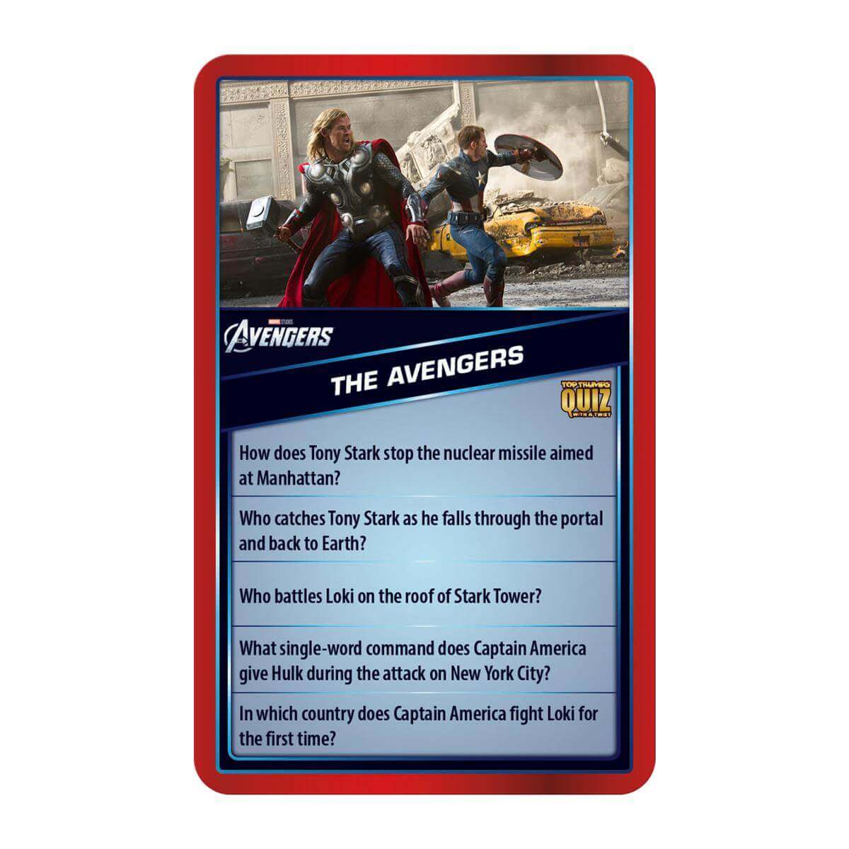 Top Trumps Marvel Cinematic Universe Quiz Game - Image 6