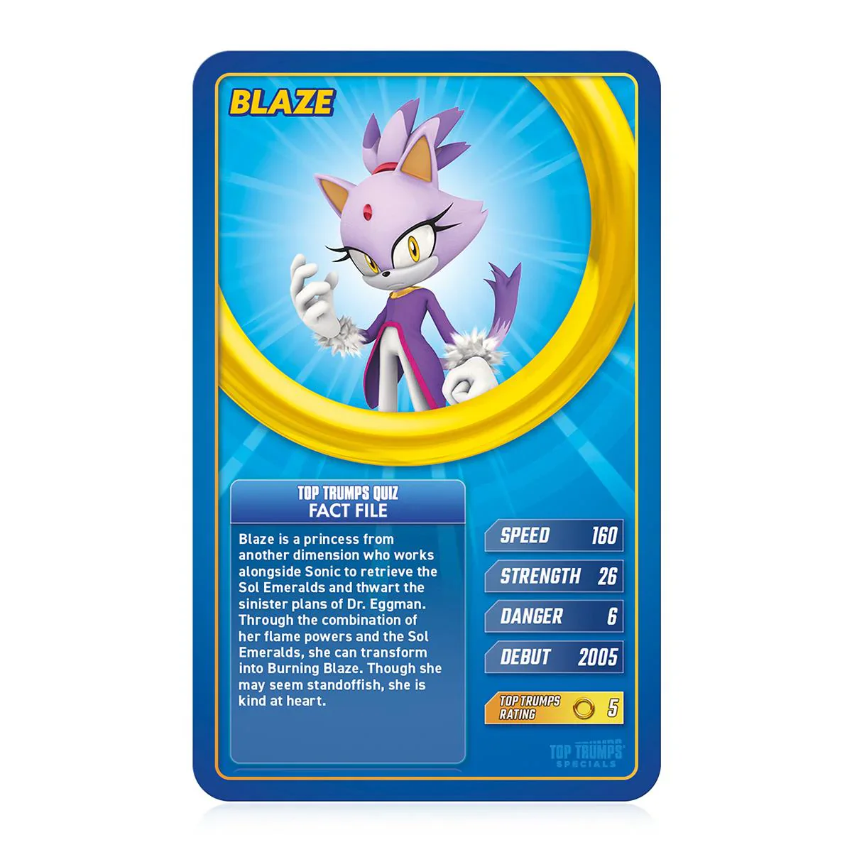 Top Trumps Sonic the Hedgehog Card Game - Image 4