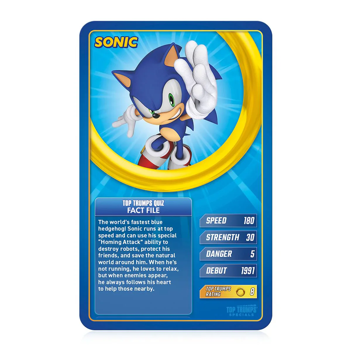 Top Trumps Sonic the Hedgehog Card Game - Image 5
