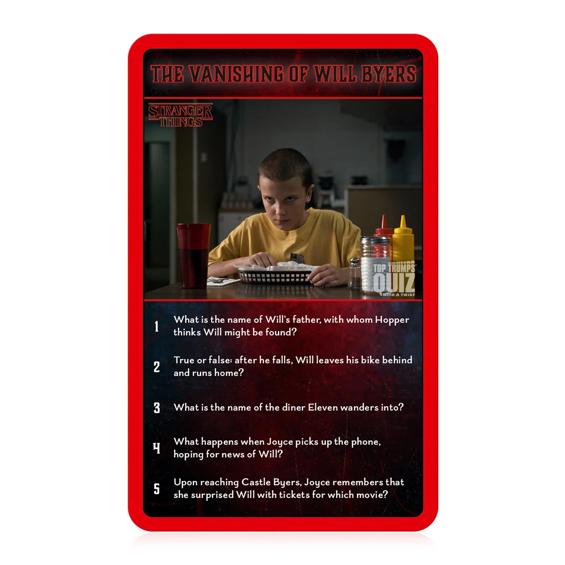 Top Trumps Stranger Things Quiz - Image 4