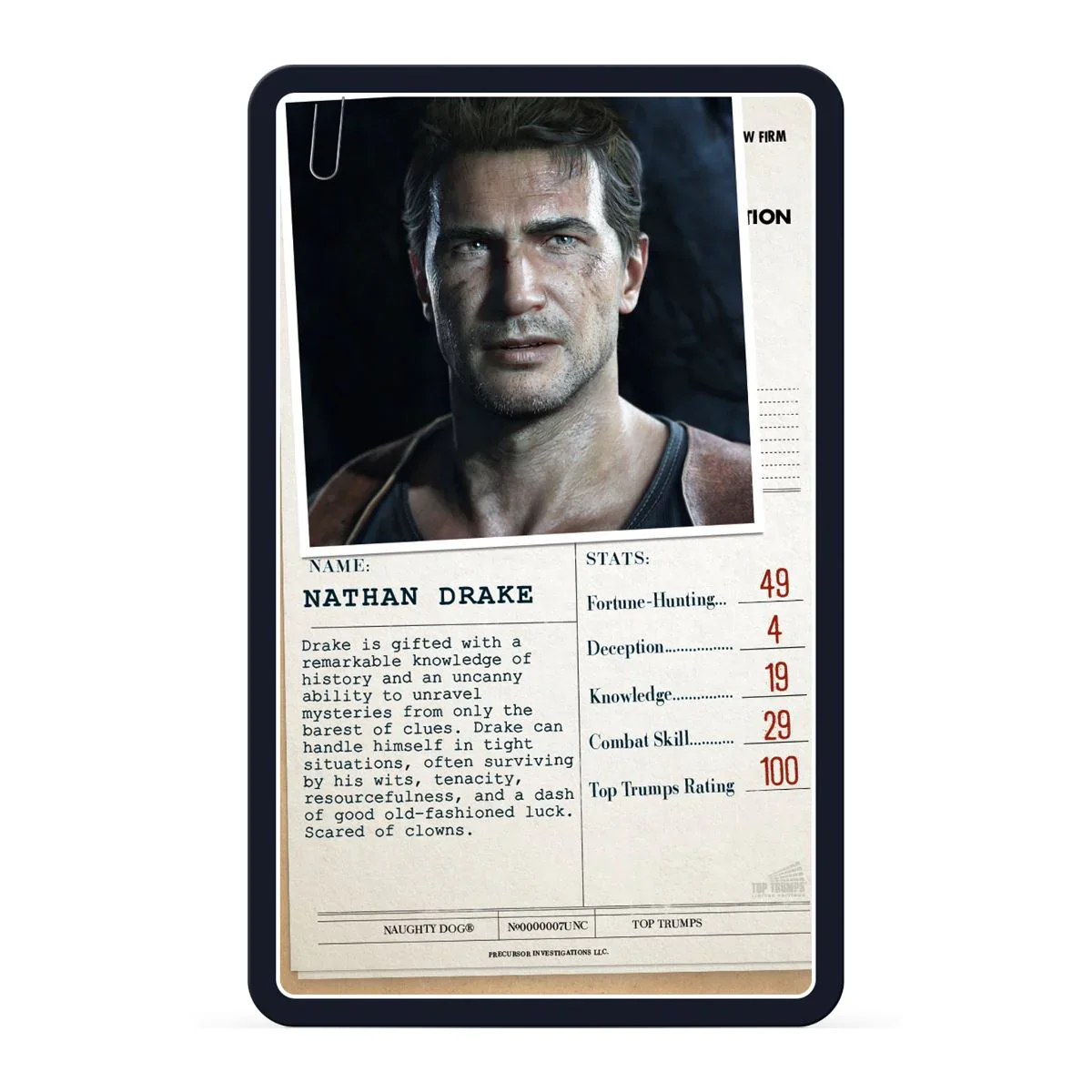 Top Trumps Uncharted Limited Editions Card Game - Image 3