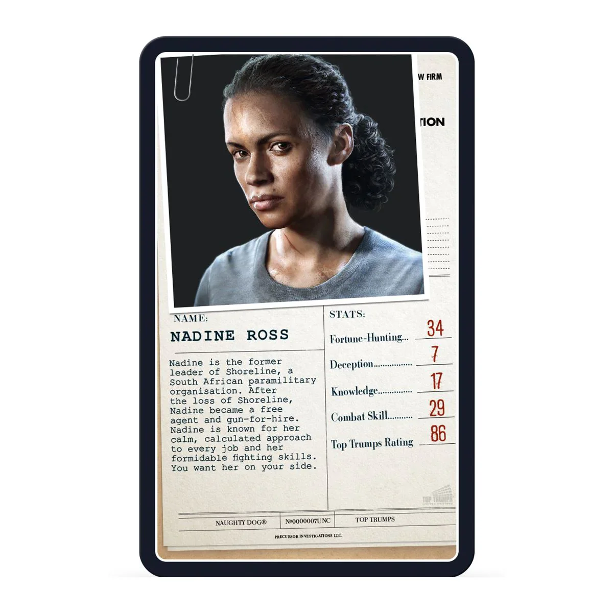 Top Trumps Uncharted Limited Editions Card Game - Image 4
