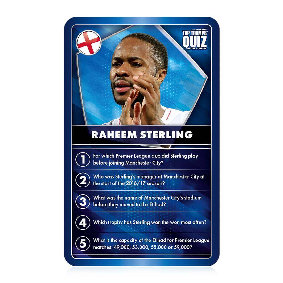 Top Trumps World Football Stars Blue Top Quiz Game - Image 3
