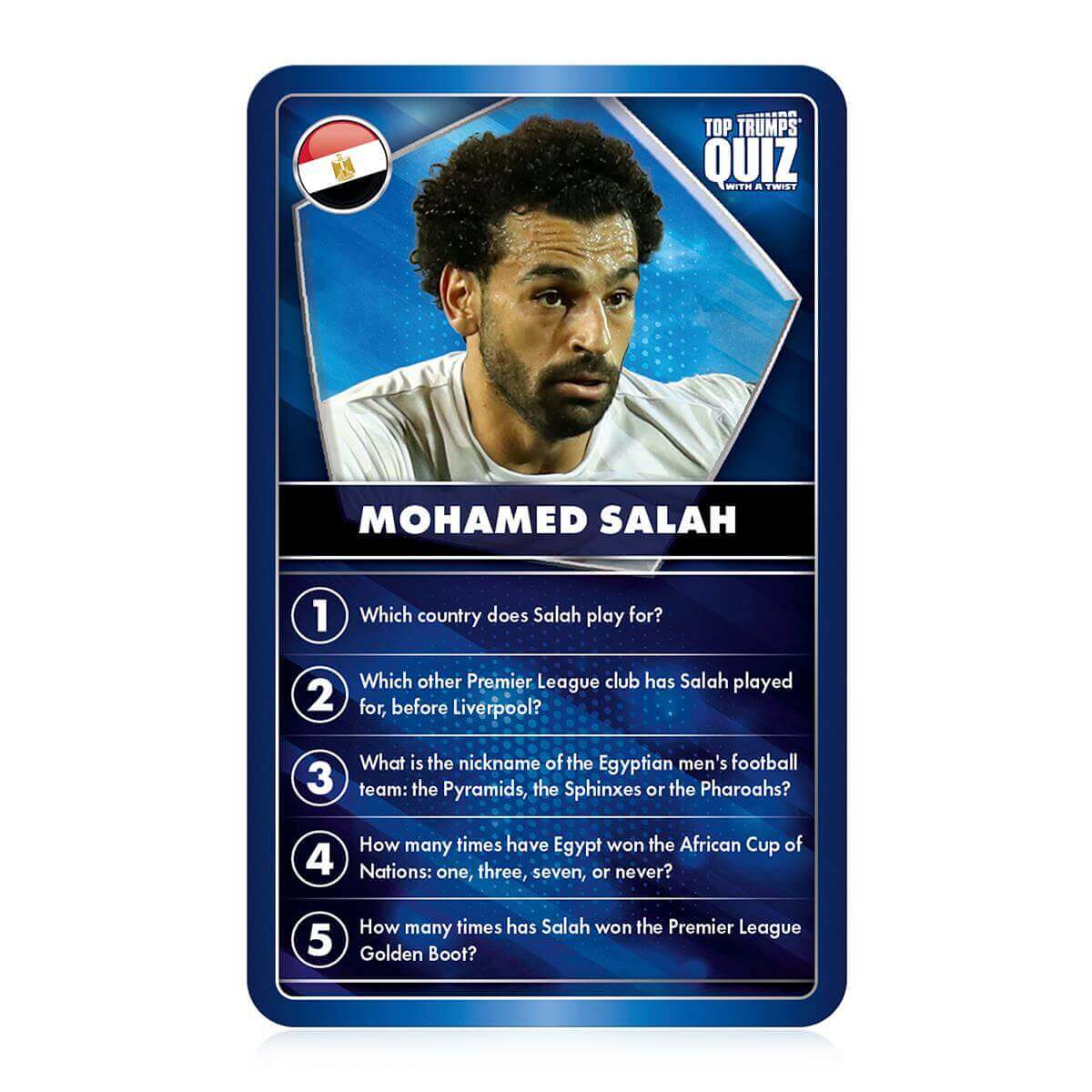 Top Trumps World Football Stars Blue Top Quiz Game - Image 4