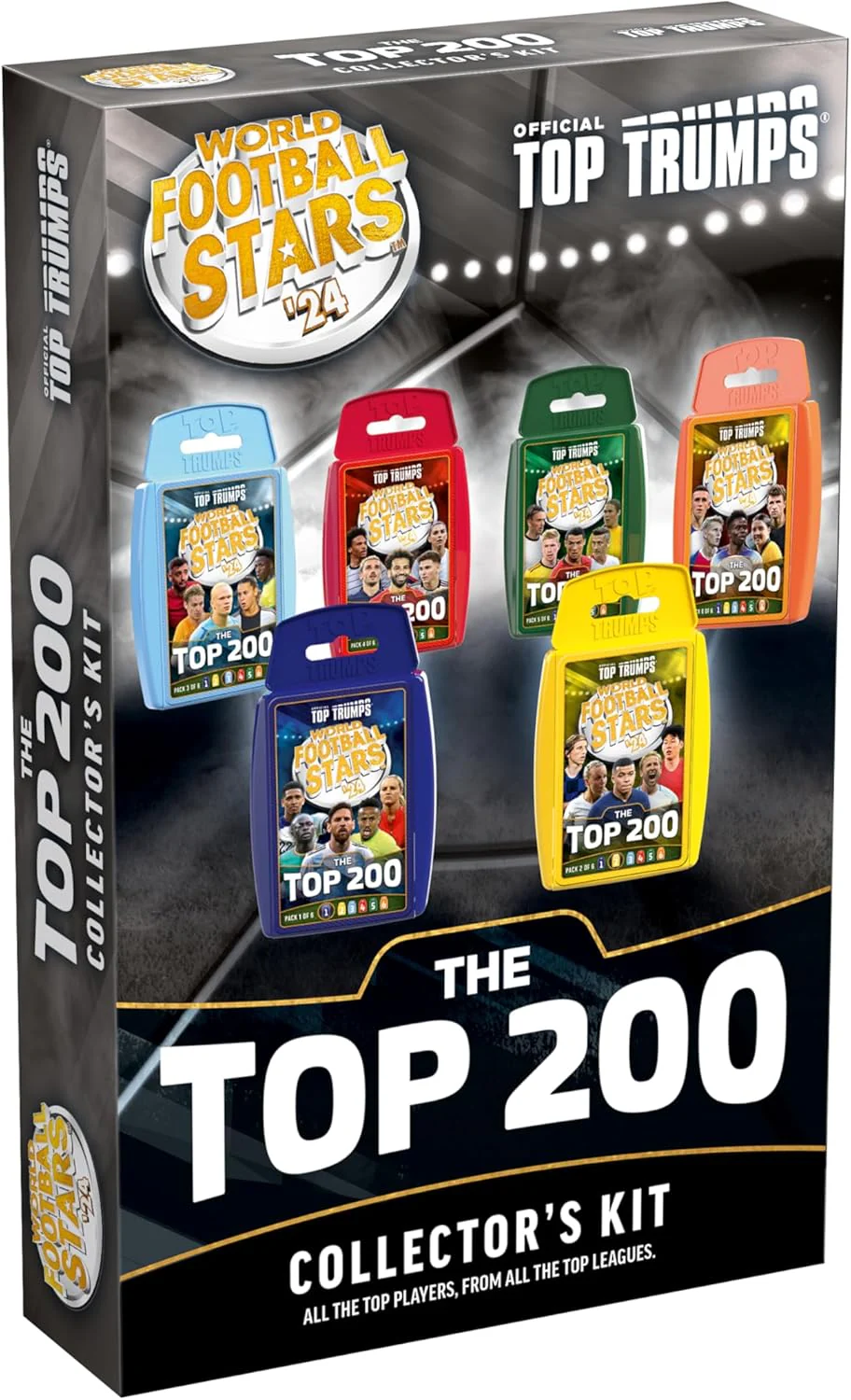 Top Trumps World Football Stars Top 200 - Collectors Kit Card Game - Image 3