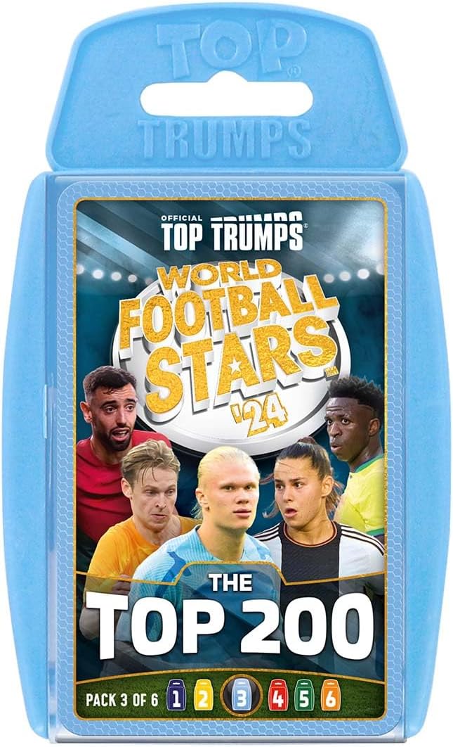 Top Trumps World Football Stars Top 200 - Pack 3 Card Game - Image 3