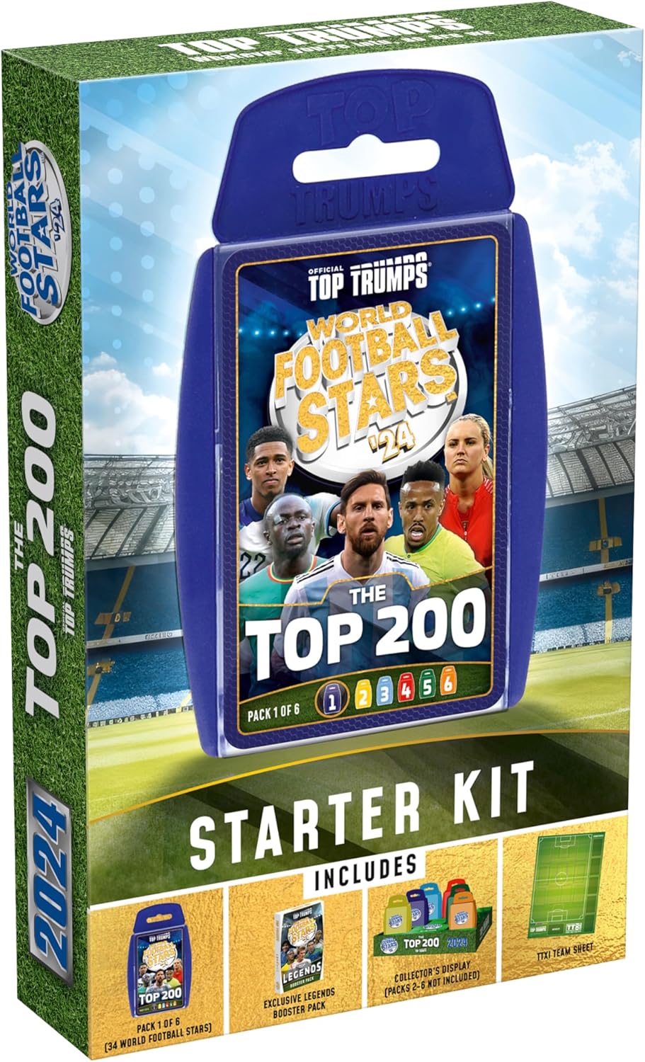 Top Trumps World Football Stars Top 200 - Starter Kit Card Game - Image 4