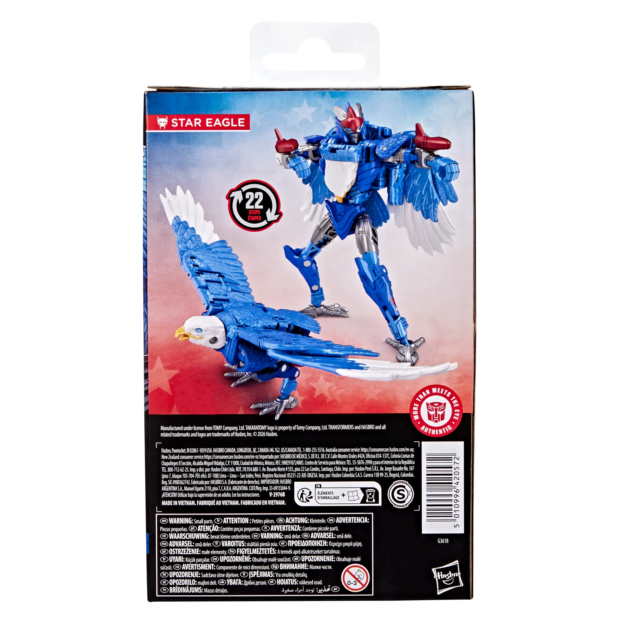 Transformers Deluxe Class Star Eagle Action Figure - Image 8