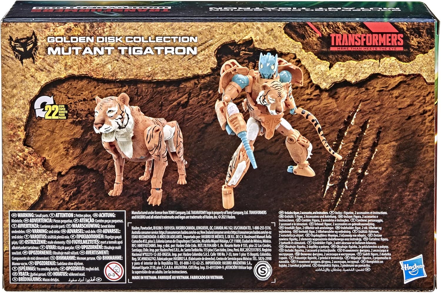 Transformers: Generations War for Cybertron - Mutant Tigatron Action Figure - Image 4