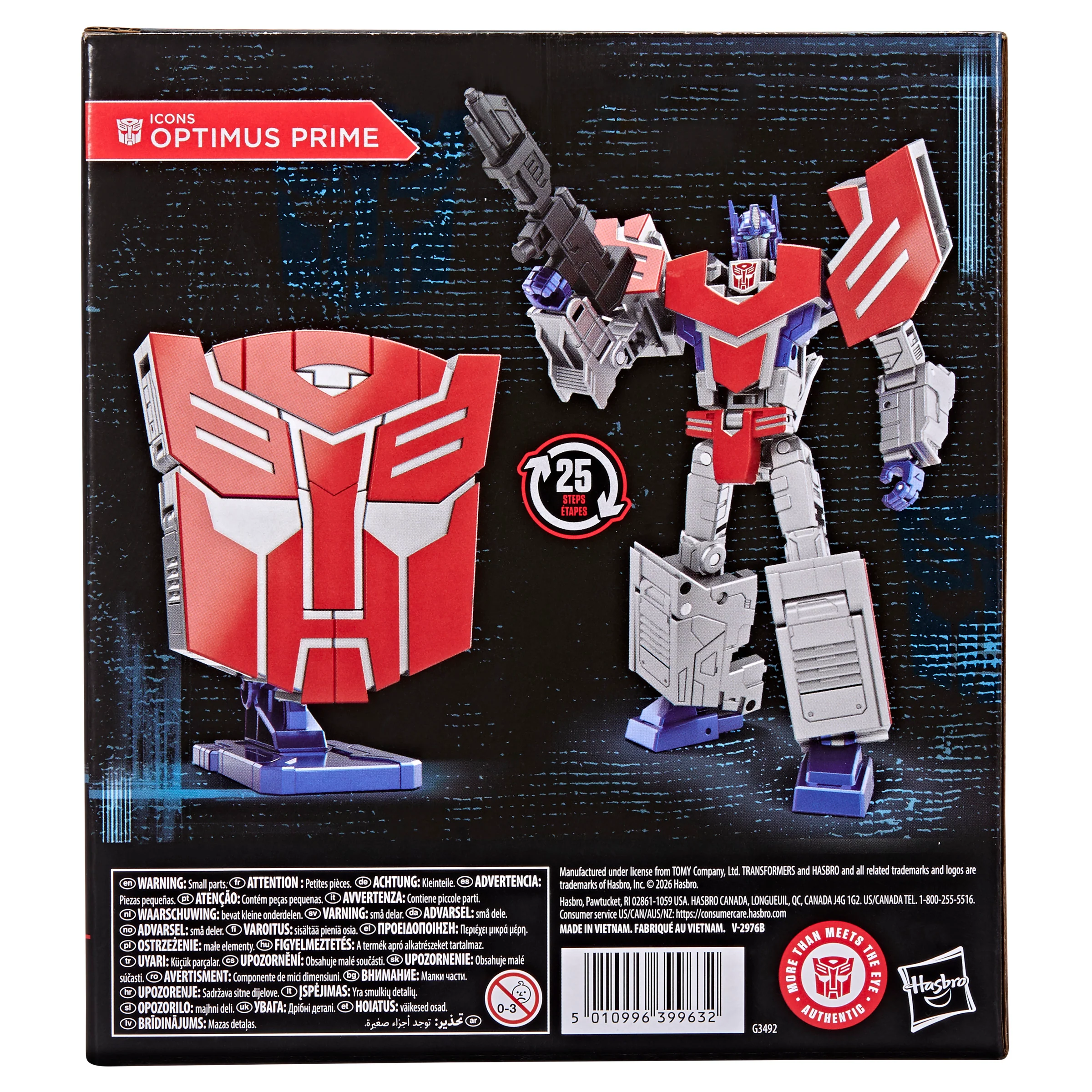 Transformers Icons Optimus Prime Action Figure - Image 4