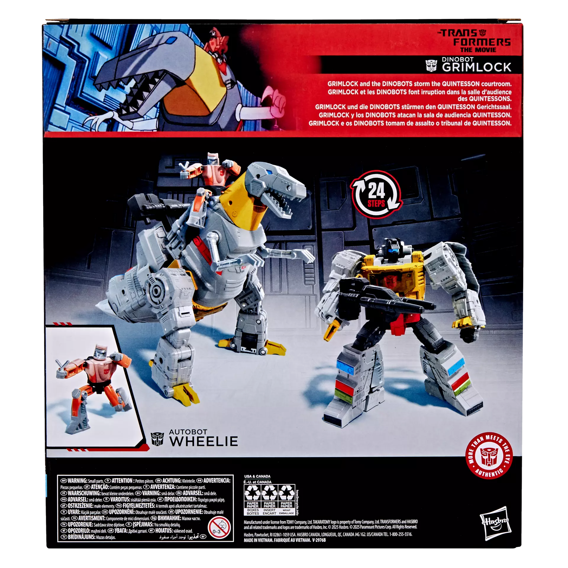 Transformers Studio Series 2-Pack: Dinobot Grimlock & Autobot Wheelie - Image 4
