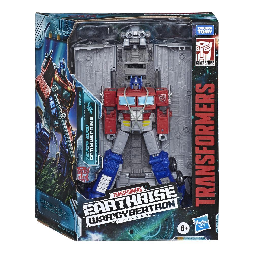 Transformers - War For Cybertron: Earthrise - Leader Class Optimus Prime Action Figure - Image 5