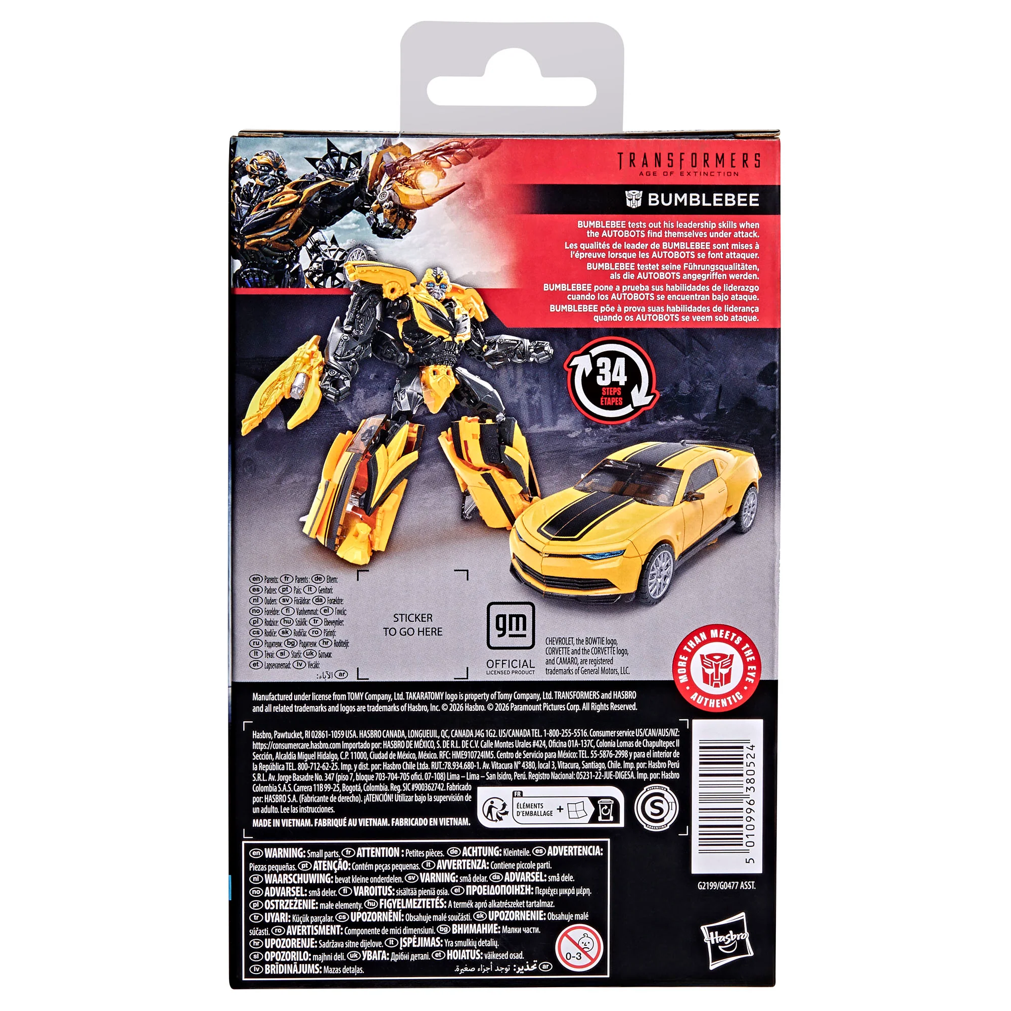 Transformers Studio Series Transformers: Age of Extinction Deluxe Class Bumblebee - Image 4
