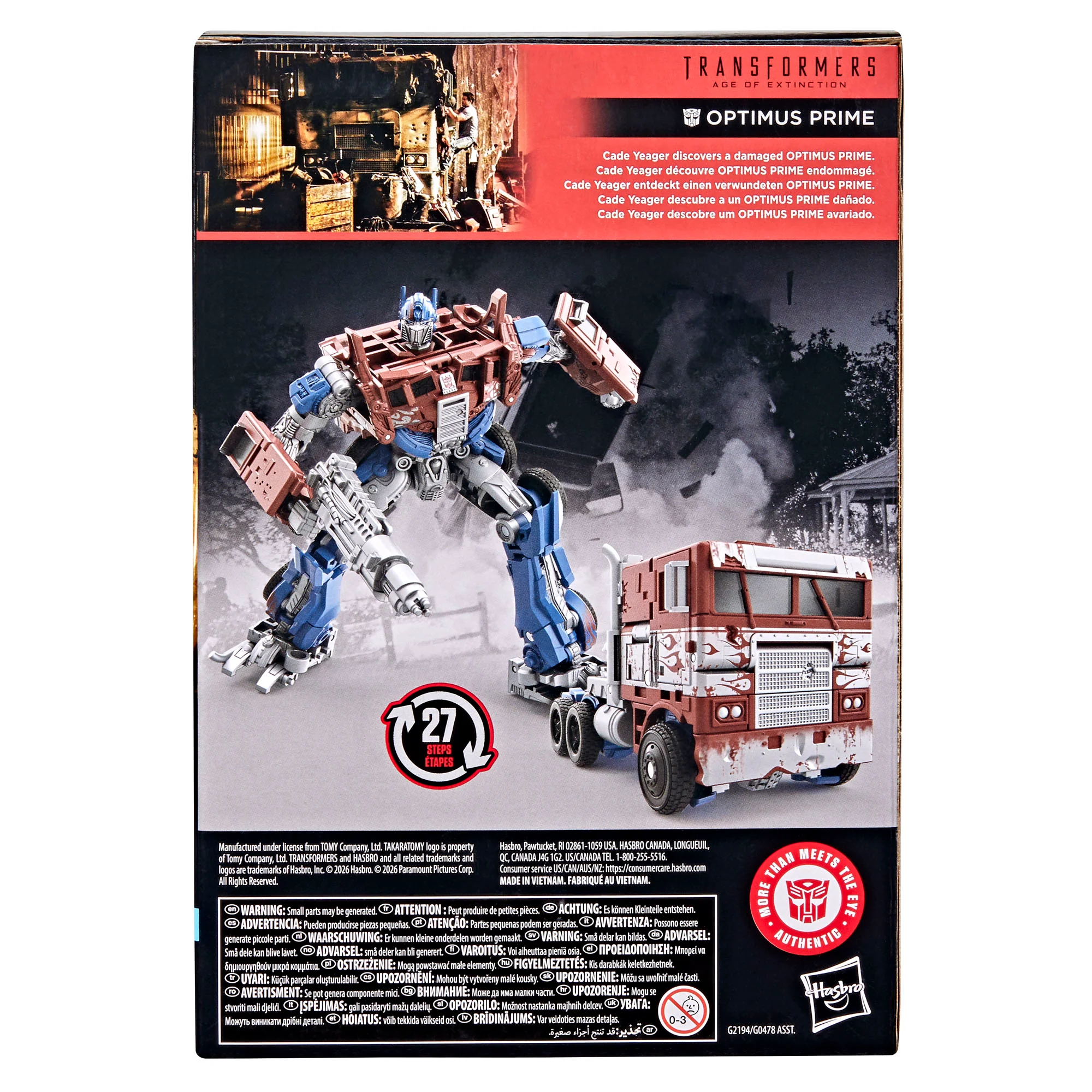 Transformers Studio Series Transformers: Age of Extinction Voyager Class Optimus Prime - Image 4