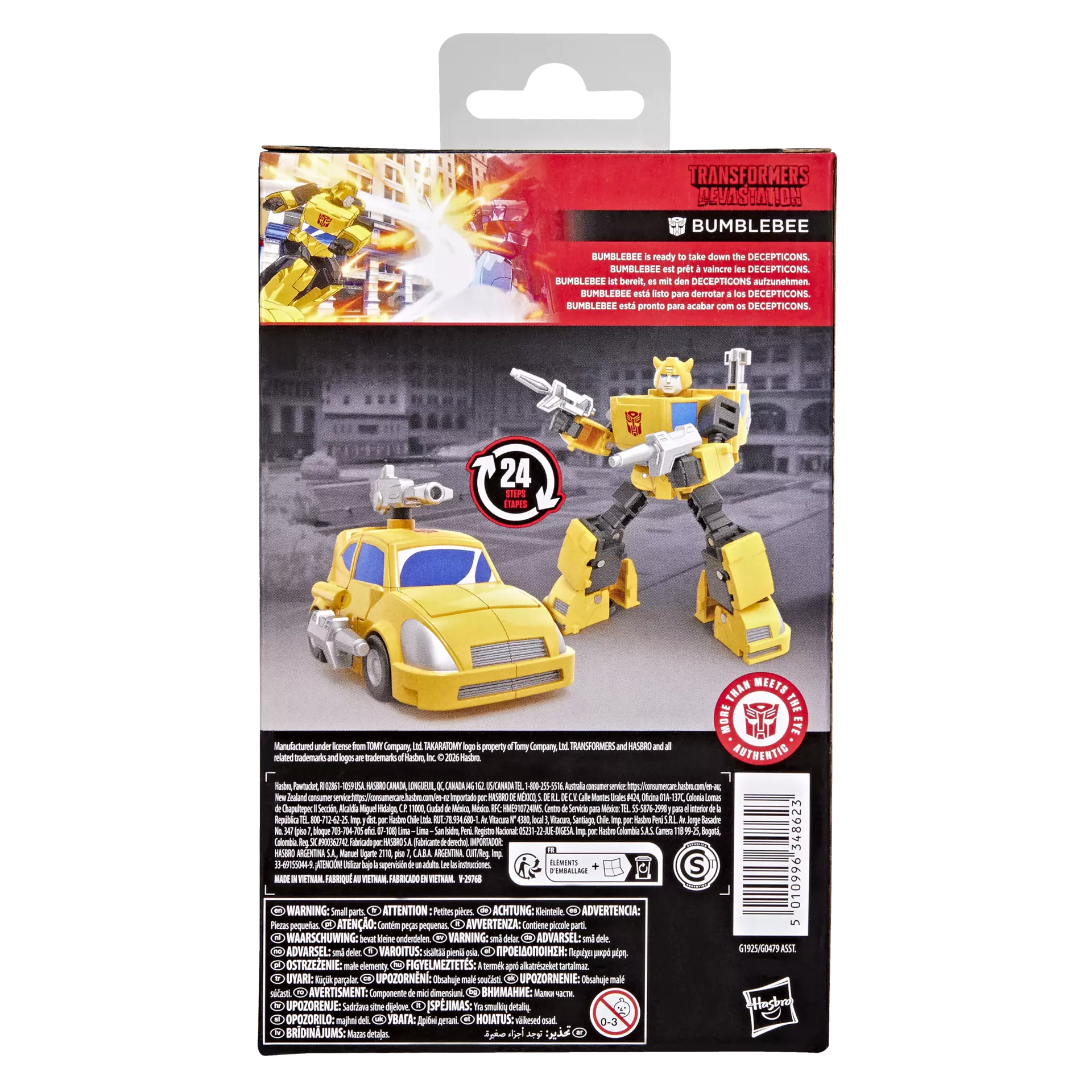 Transformers Studio Series Transformers: Devastation Deluxe Class Bumblebee - Image 7