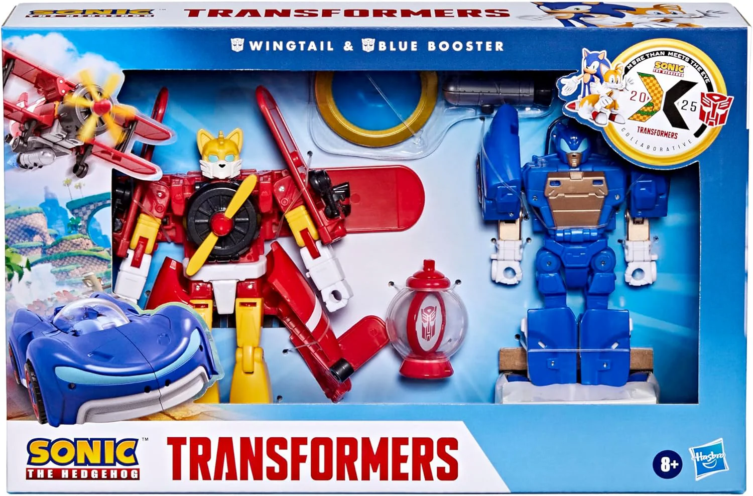 Transformers X Sonic The Hedgehog: Wingtail & Blue Booster - Image 3