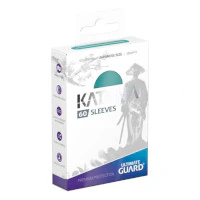 Ultimate Guard - Katana Sleeves - Japanese Size - Turquoise 60 pack - Image 3