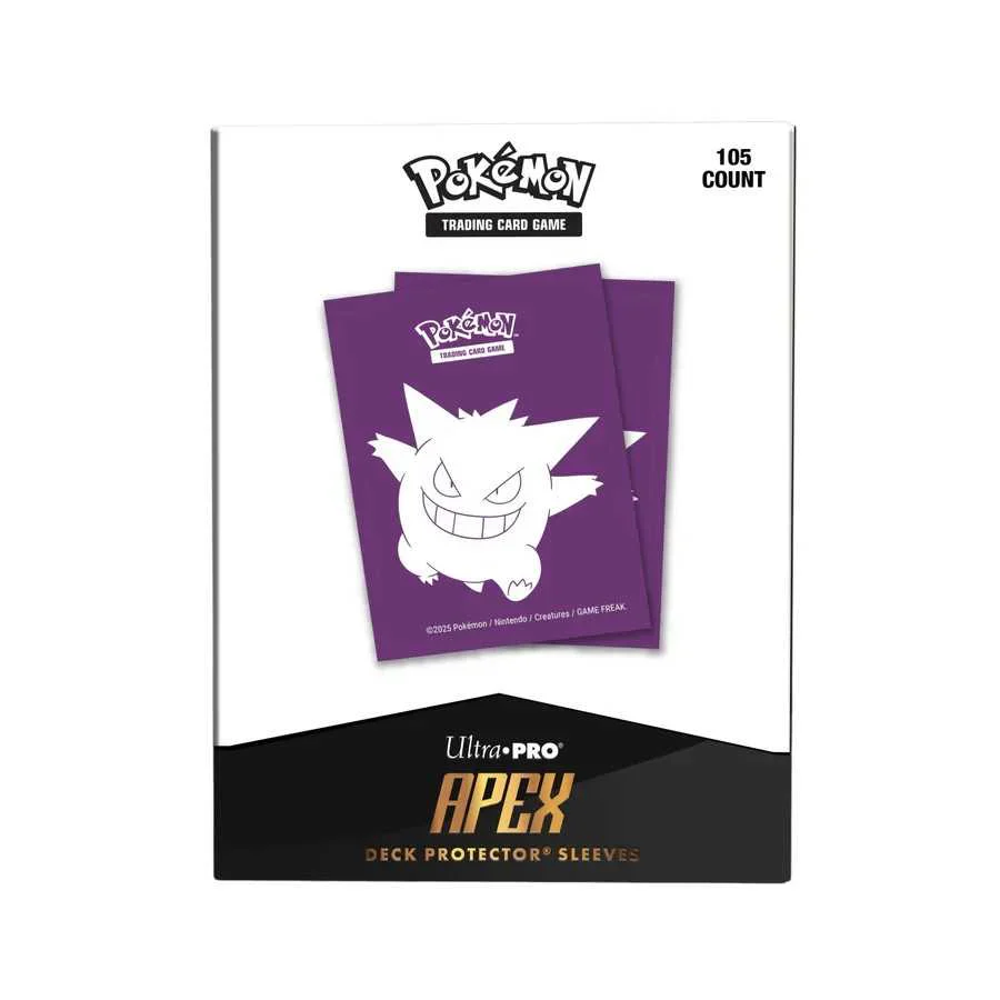 Ultra Pro - 105ct Apex Deck Protector Sleeves - Pokemon Elite Gengar - Image 2
