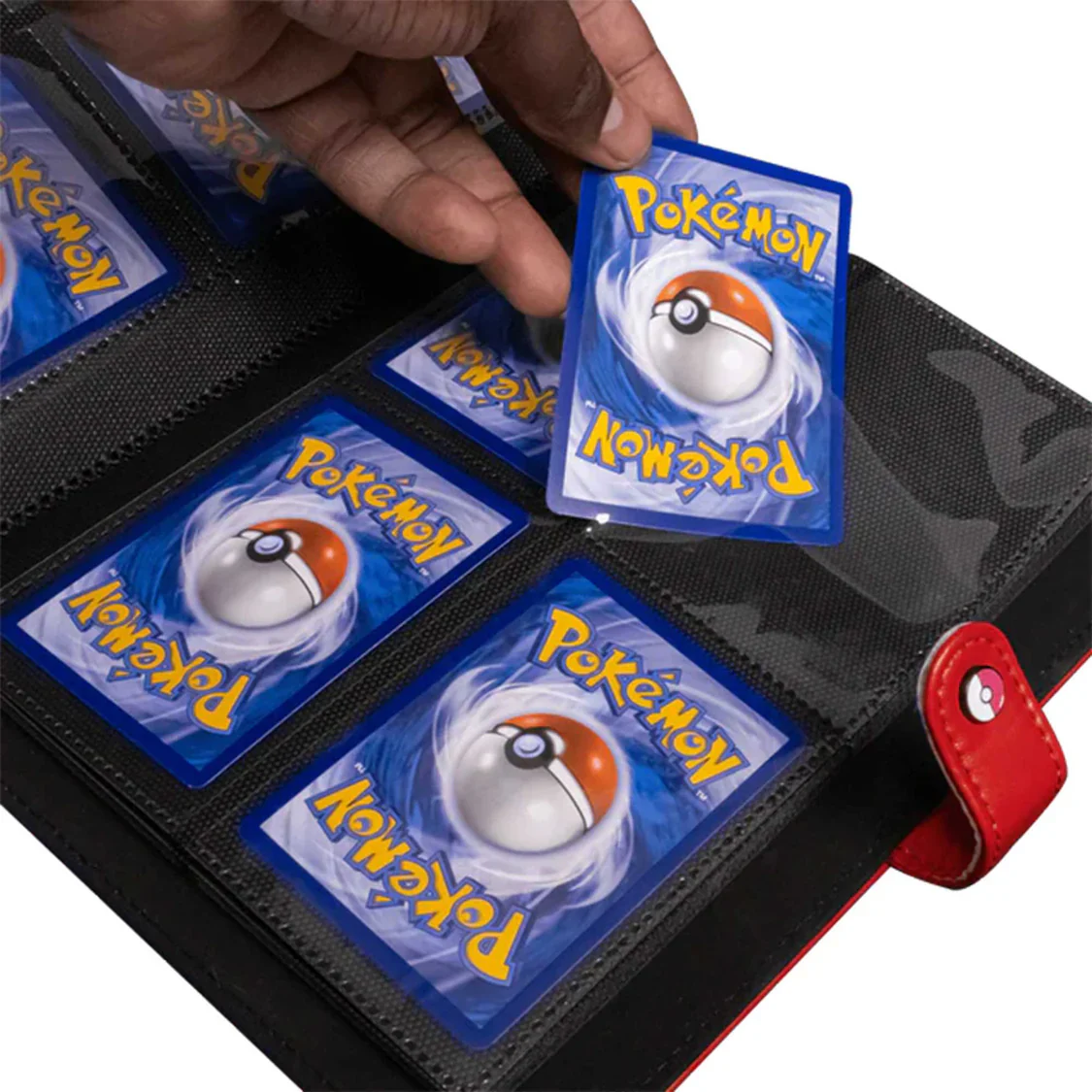 Ultra Pro Premium Pokemom Red Snap Binder - Image 3