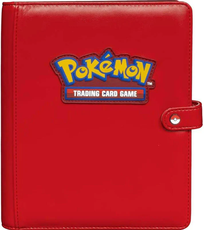 Ultra Pro Premium Pokemom Red Snap Binder - Image 6