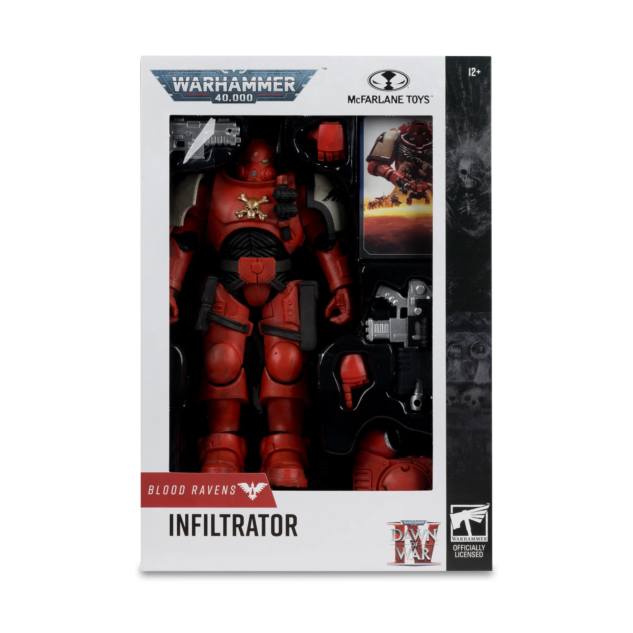 Warhammer 40000 7IN Figures WV12 - Blood Ravens Sergeant Infiltrator (Dawn Of War 4) - Image 2
