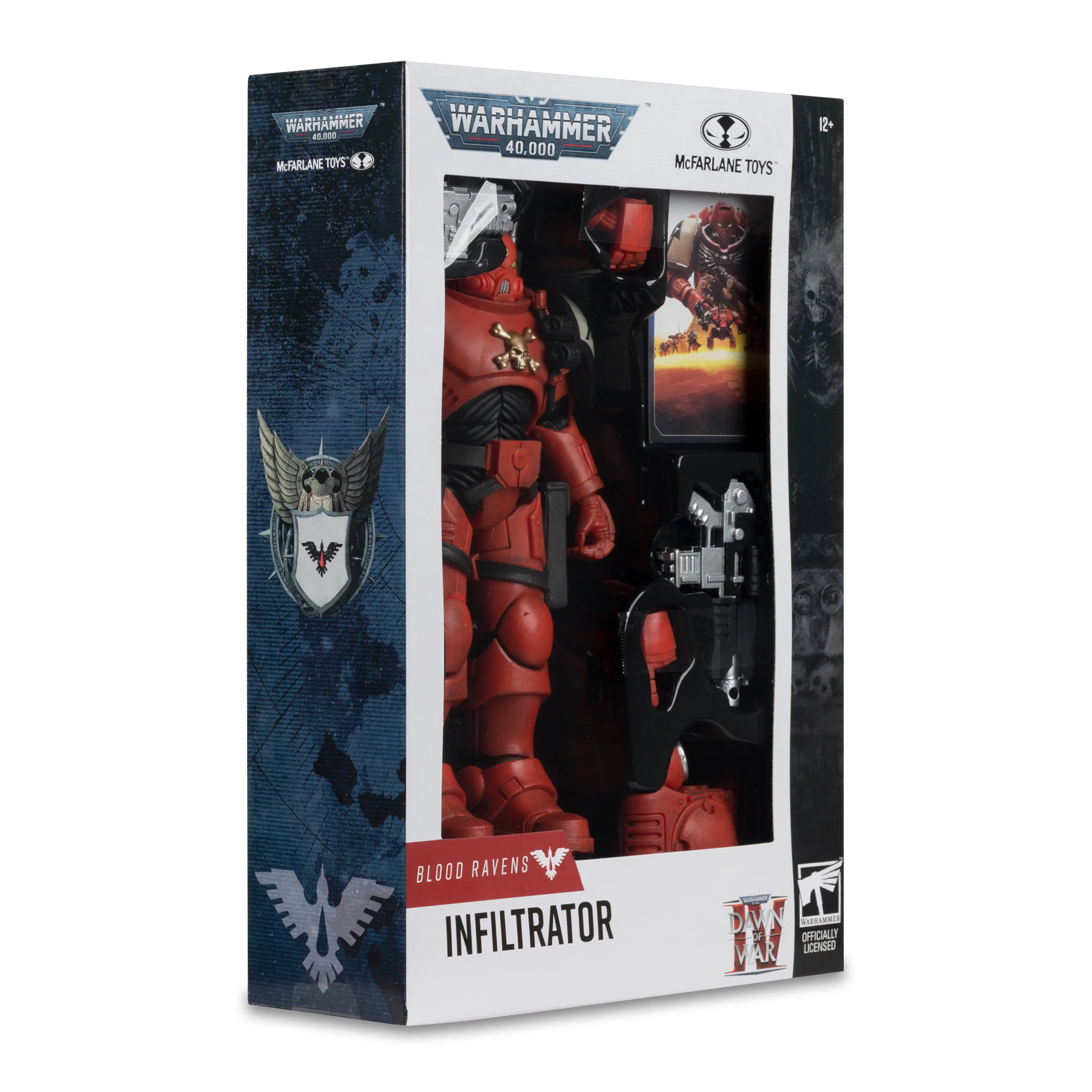 Warhammer 40000 7IN Figures WV12 - Blood Ravens Sergeant Infiltrator (Dawn Of War 4) - Image 7