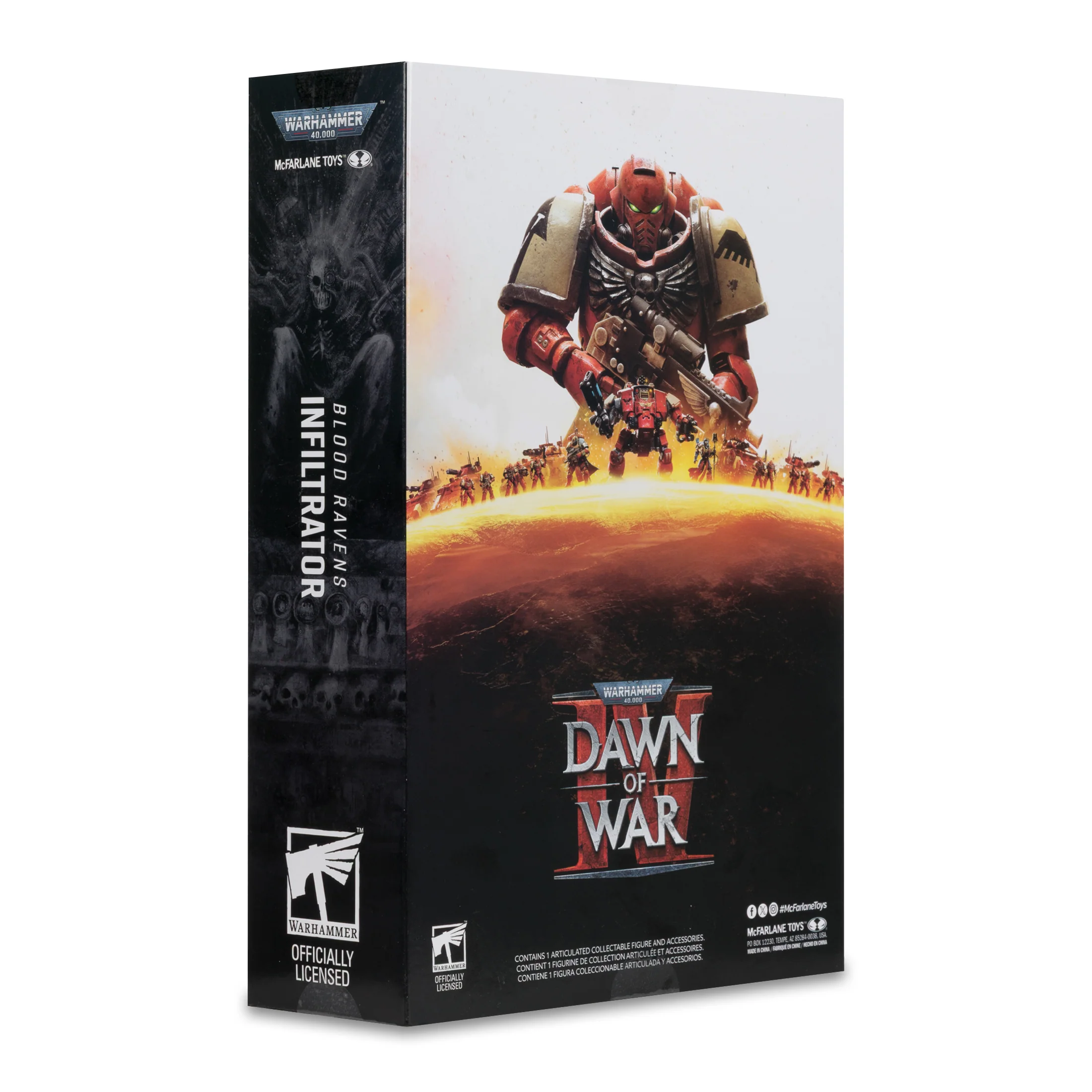 Warhammer 40000 7IN Figures WV12 - Blood Ravens Sergeant Infiltrator (Dawn Of War 4) - Image 8