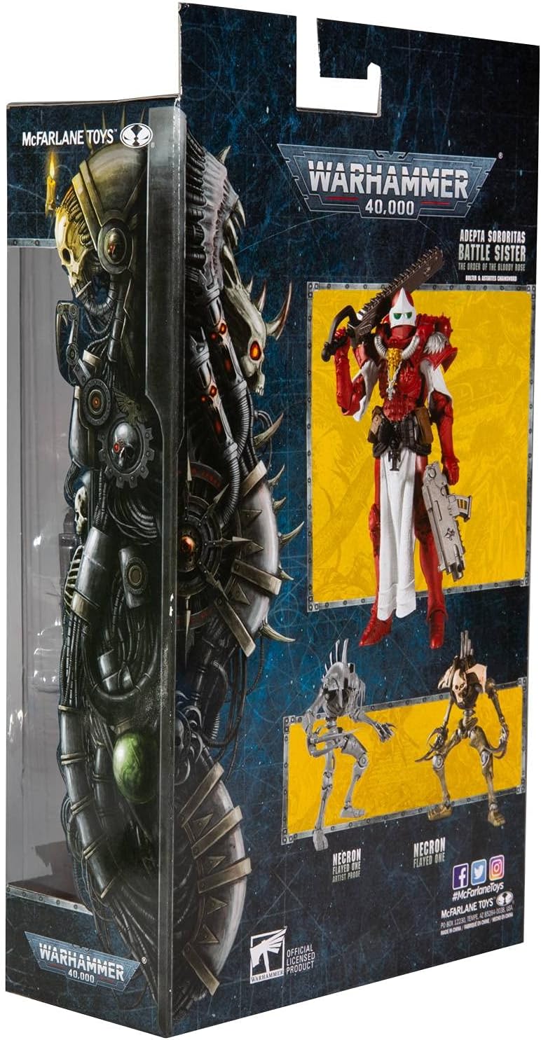 Warhammer 40K: Action Figure: Adepta Sororitas Battle Sister (Order of The Bloody Rose) - Image 3