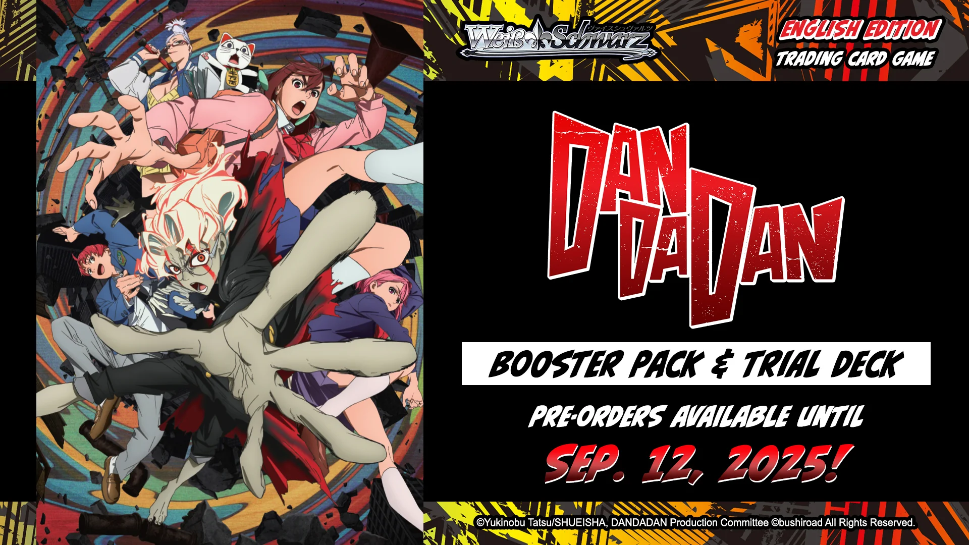 Weiss Schwarz - TV Anime DANDADAN Booster Pack (12 Count) - Image 2