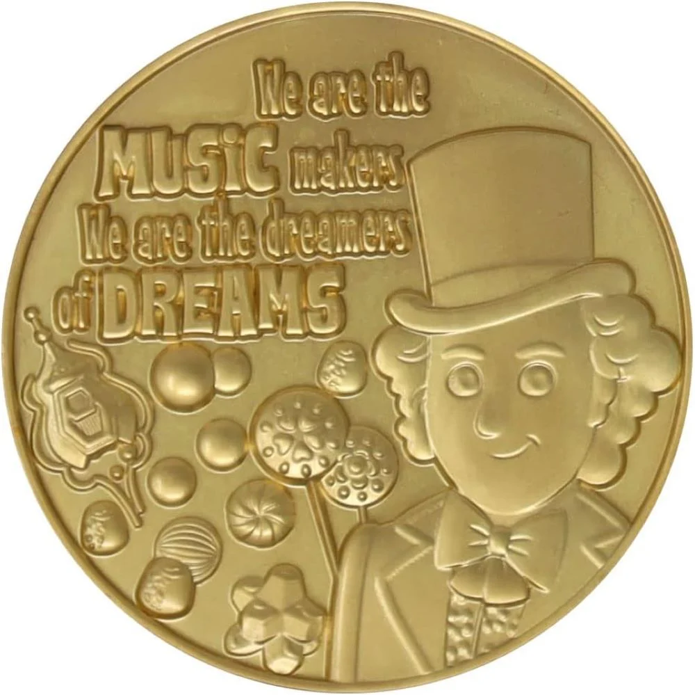 Willy Wonka and the Chocolate Factory Limited Edition Collectible Coin - Image 3