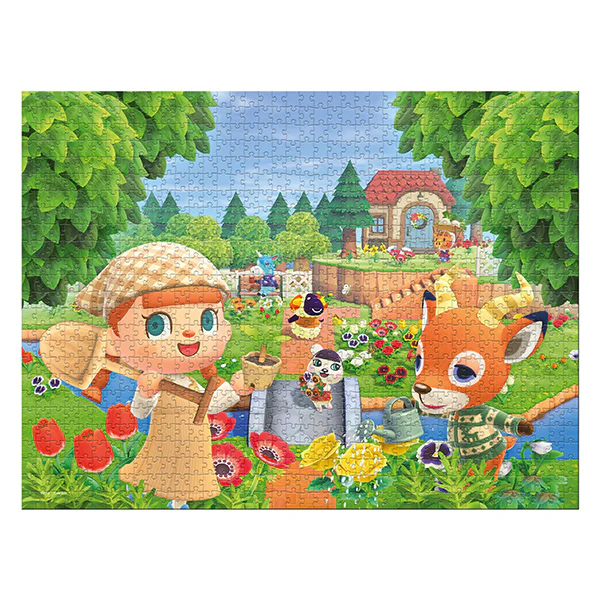Winning Moves Animal Crossing New Horizon 1000 Piece Jigsaw Puzzle Game - Image 2