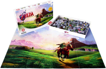 Winning Moves Legend of Zelda Ocarina of Time 1000 Piece Jigsaw Puzzle Game - Image 2
