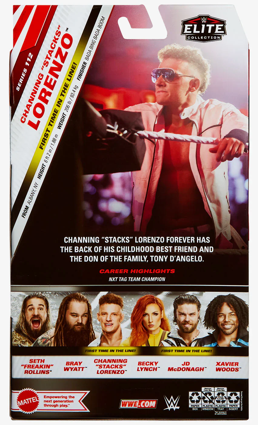 WWE Elite Collection Series 112 - Channing "Stacks" Lorenzo - Image 4