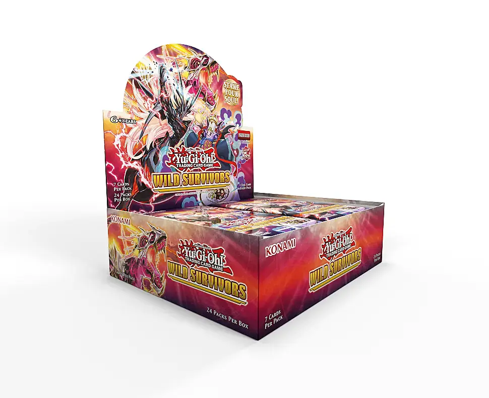 Yu-Gi-Oh! TCG Wild Survivors Special Booster Box x24 Boosters - Image 3